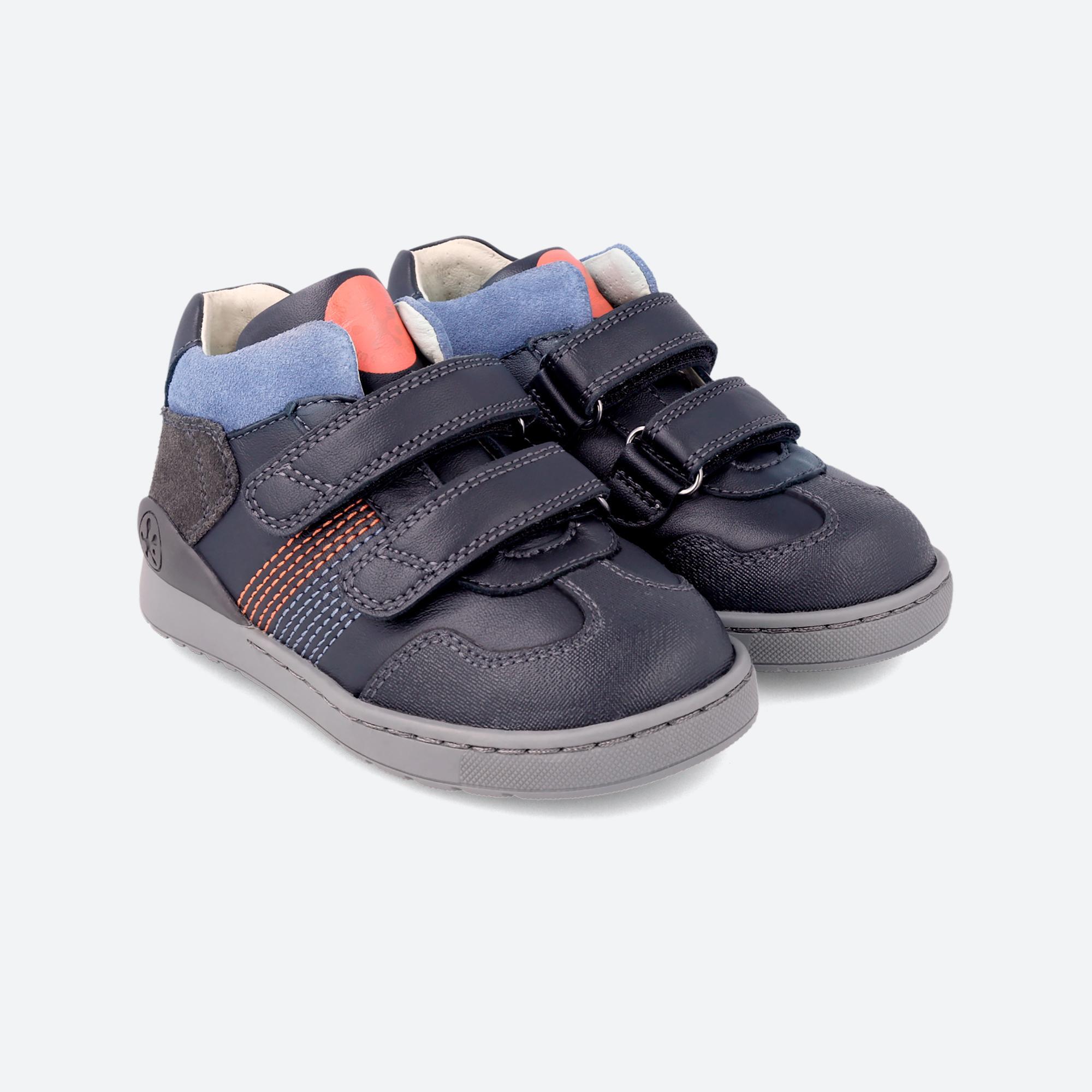 Zapatillas Abotinadas Niños Biomecanics 231223A Azul marino Cierre Adherente 2/5