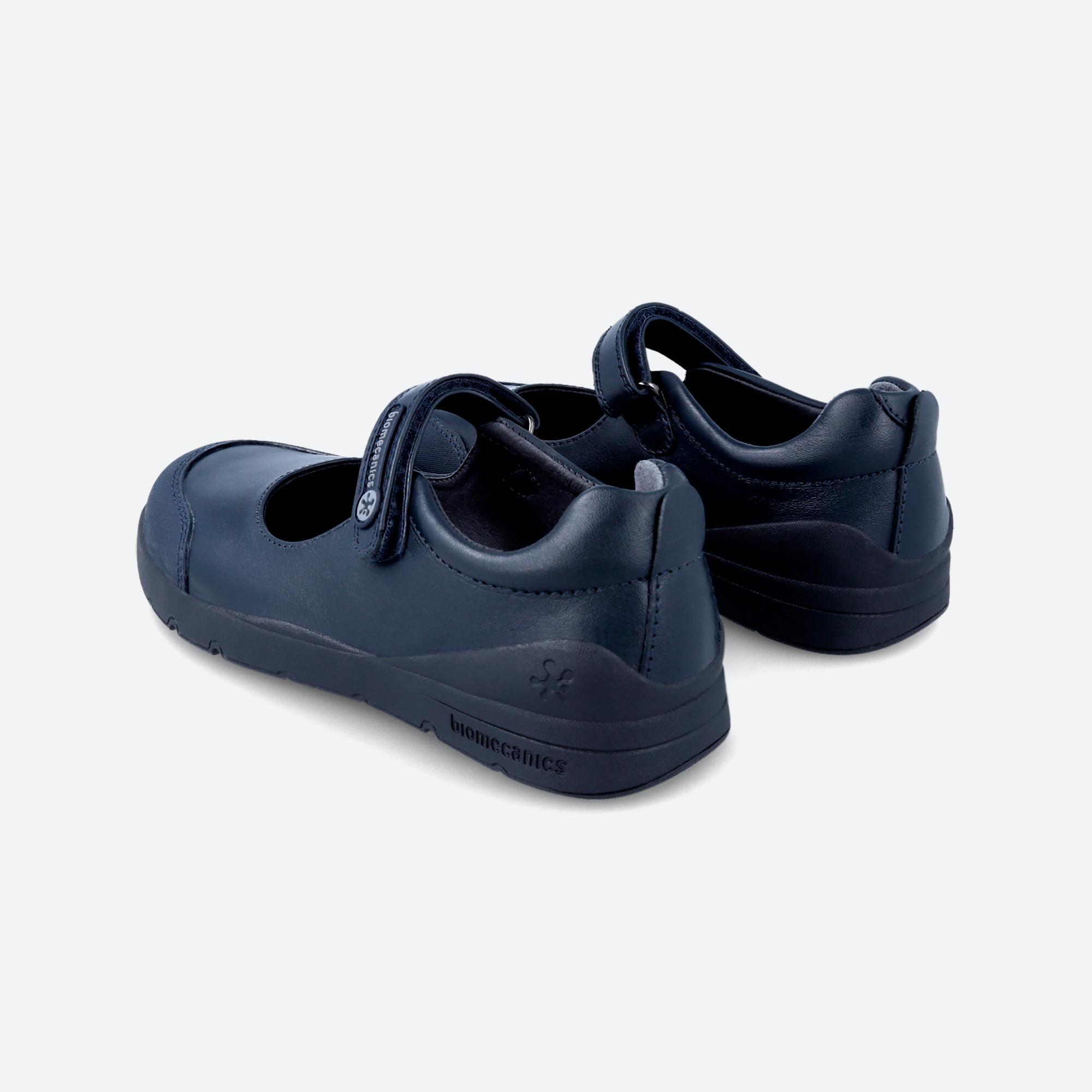 Sapatos de Colégio Menino Biomecanics 231015B Azul-marinho Fecho Adesivo 3/5