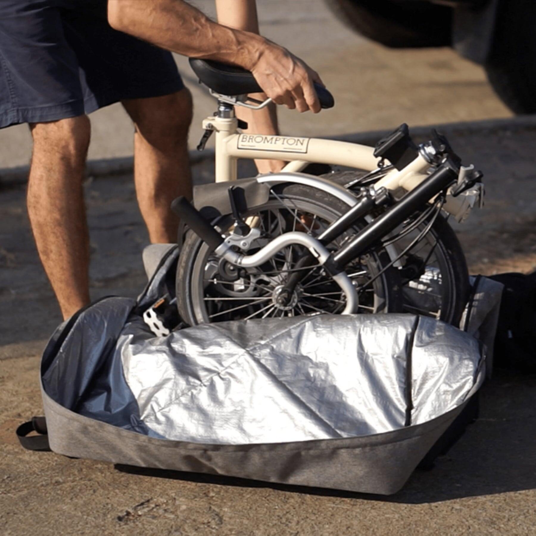 Bolsa transporte bicicleta 16" plegable. 2/3