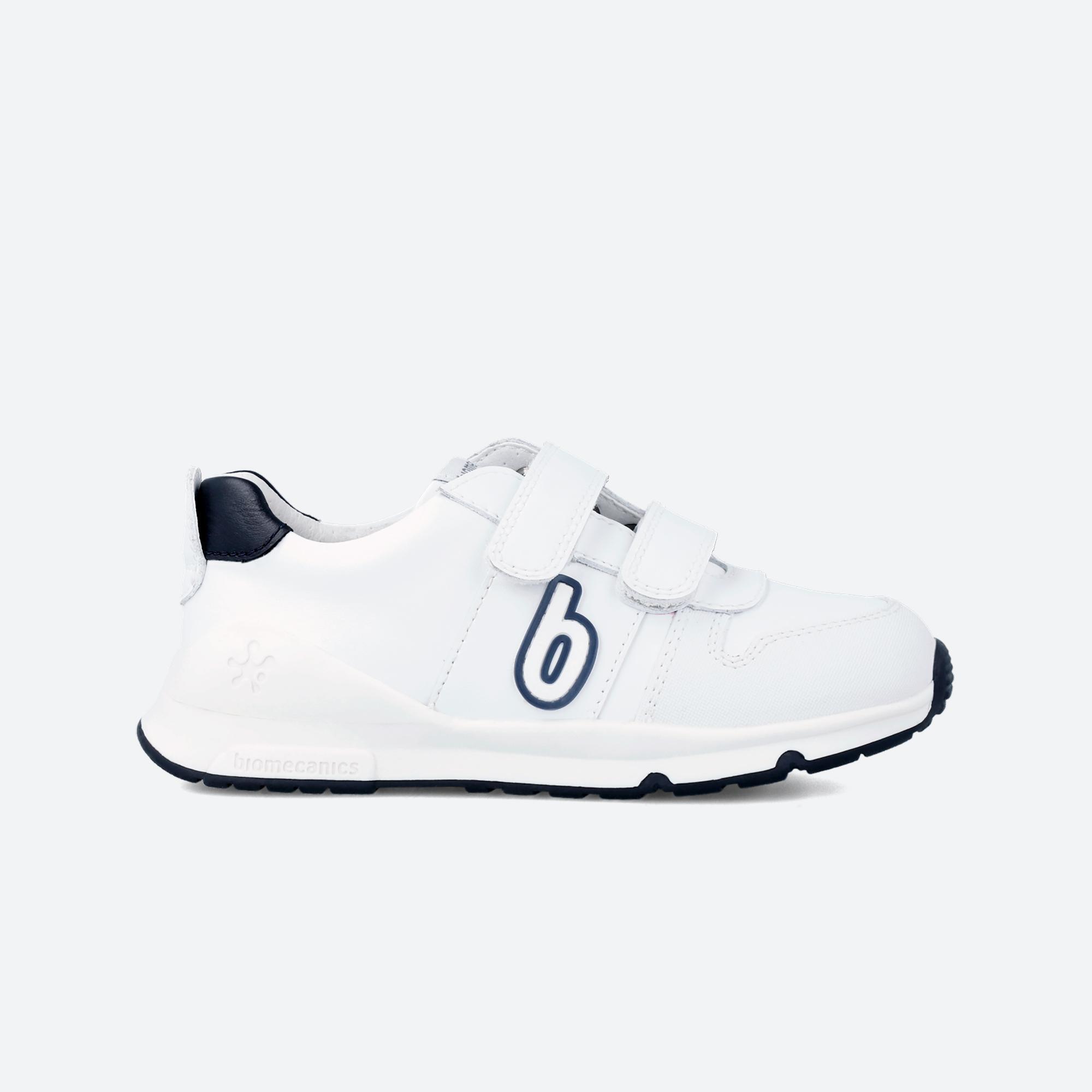 Sapatilhas Desportivas Caminhar Menino Biomecanics 231005A Branco Fecho Adesivo