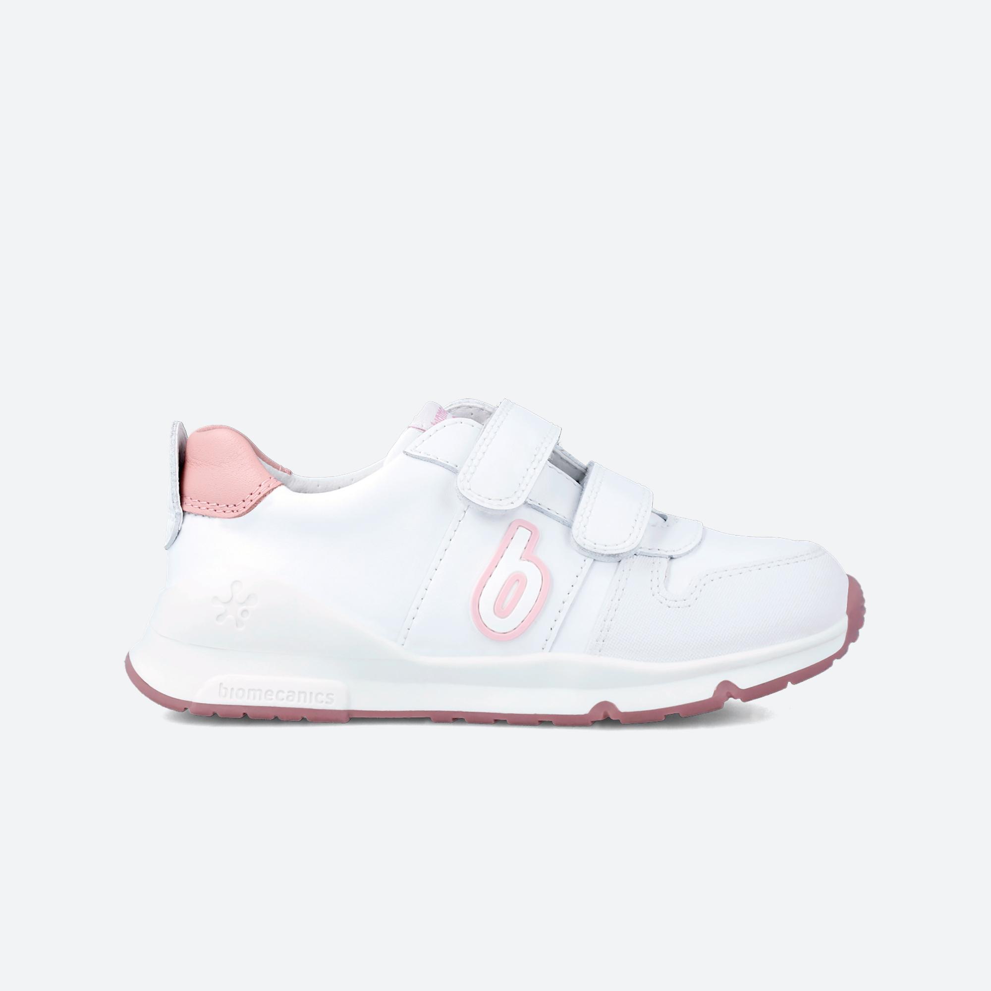 Sapatilhas Desportivas Caminhar Menino Biomecanics 231005B Branco Fecho Adesivo
