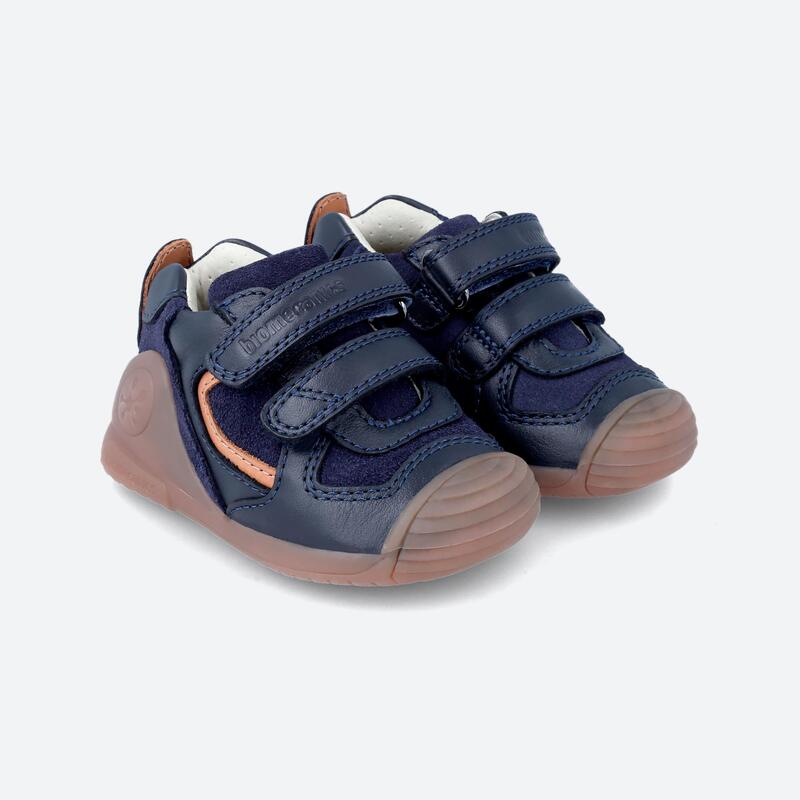 Zapatillas Deportivas Niños Biomecanics 231123A Azul marino Cierre Adherente