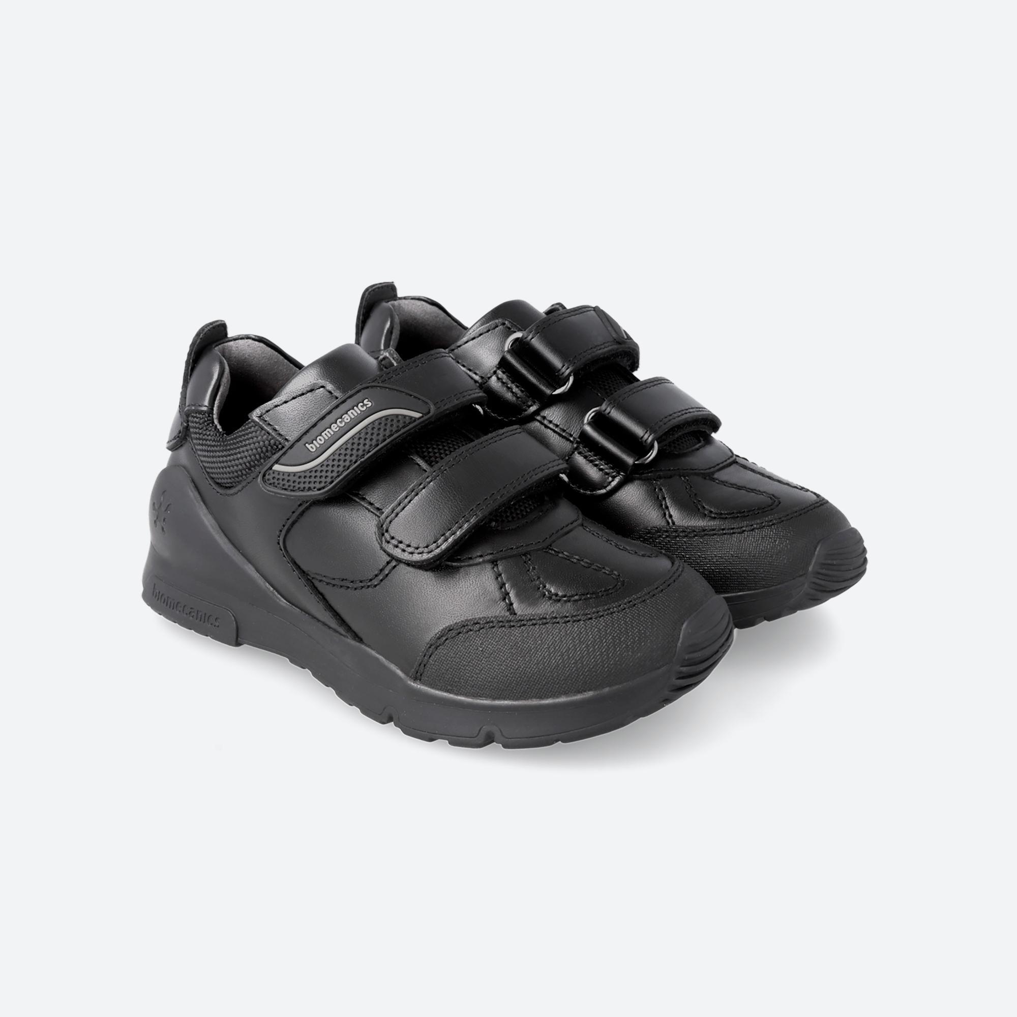 Sapatilhas Desportivas Infantis Biomecanics 211103A Preto Fecho Adesivo 2/5
