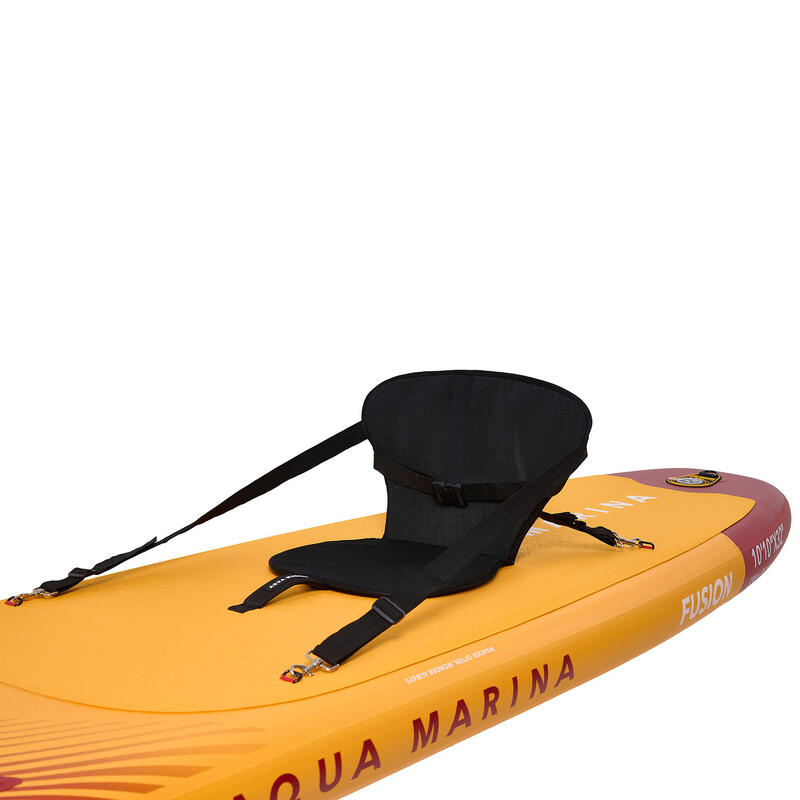 Aqua Marina Fusion 10'10 opblaasbaar SUP board met peddel, kajakzitje, draagriem