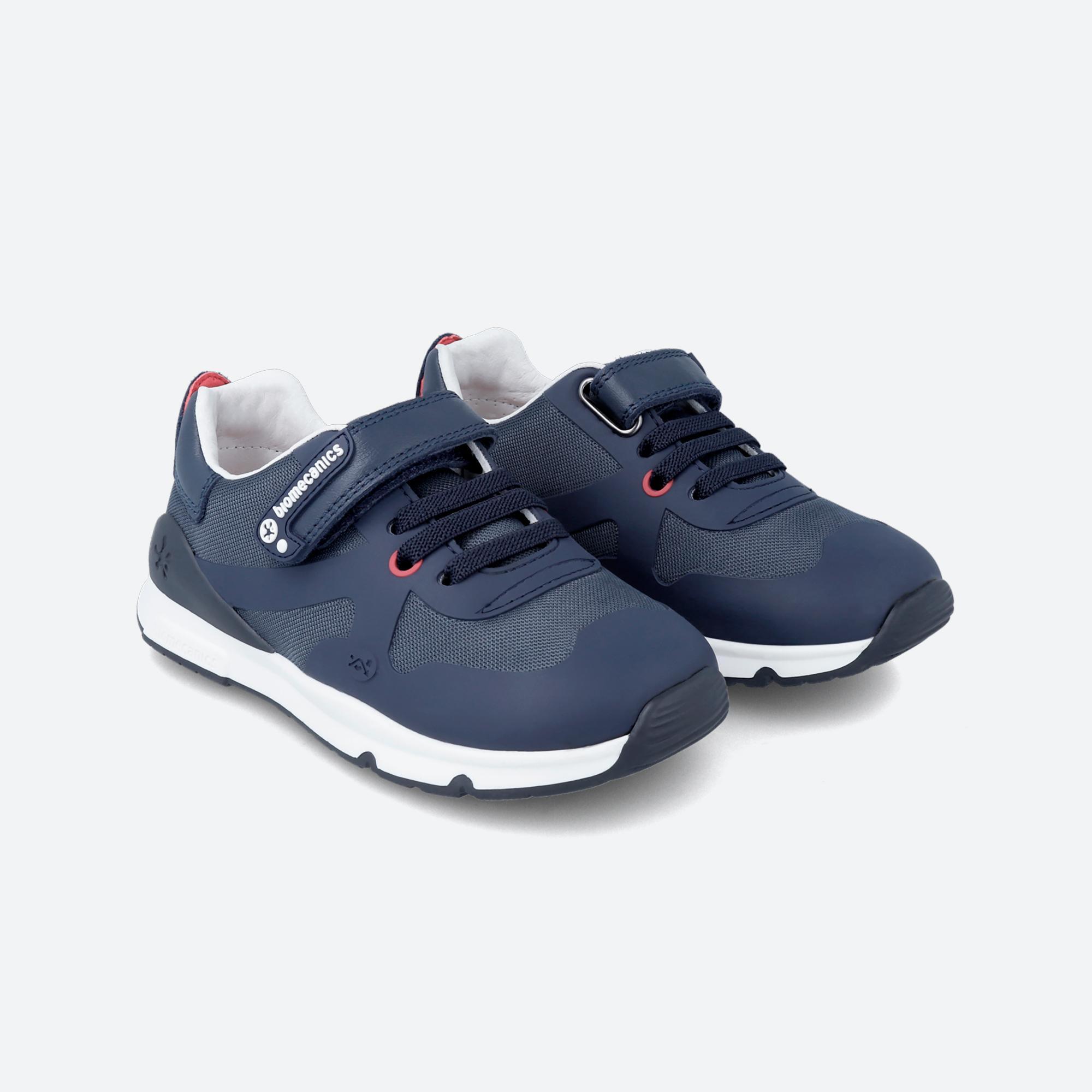 Sapatilhas Desportivas Caminhar Menino Biomecanics 231007A em Azul Fecho Adesivo 2/5