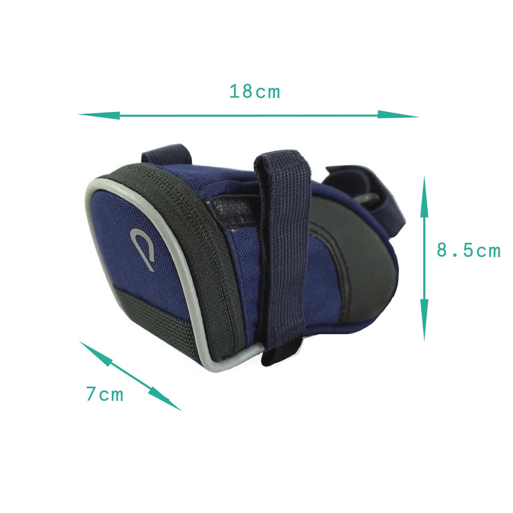 Bolsa sillín B034R negra Vincita. 2/3