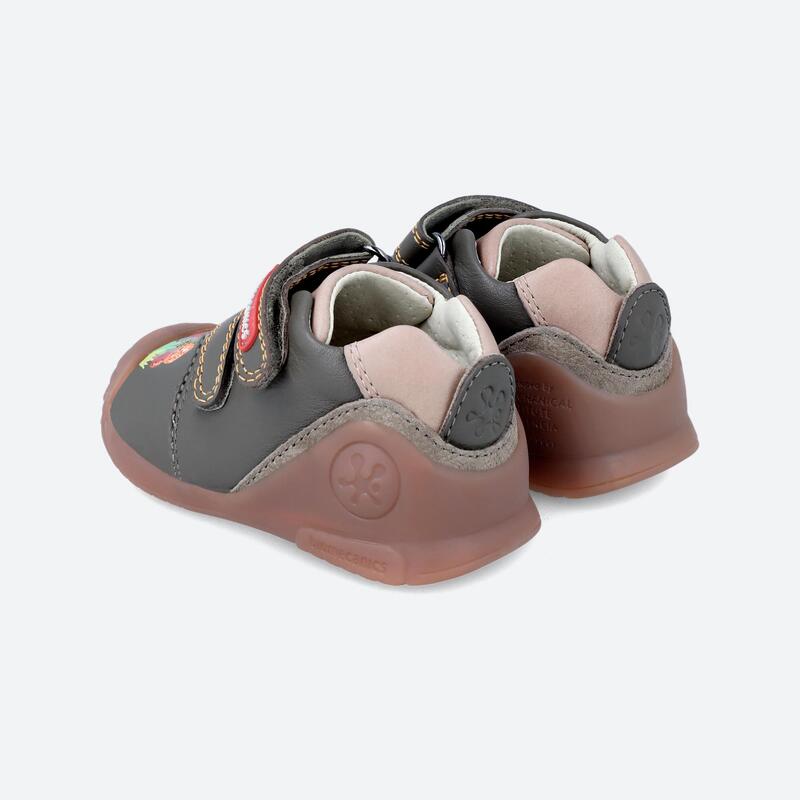 Zapatillas Deportivas Caminar Niños Biomecanics 231110A Verdes Cierre Adherente