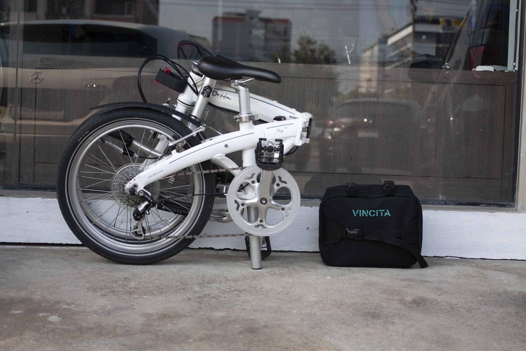 Bolsa transporte bicicleta plegable. 4/5