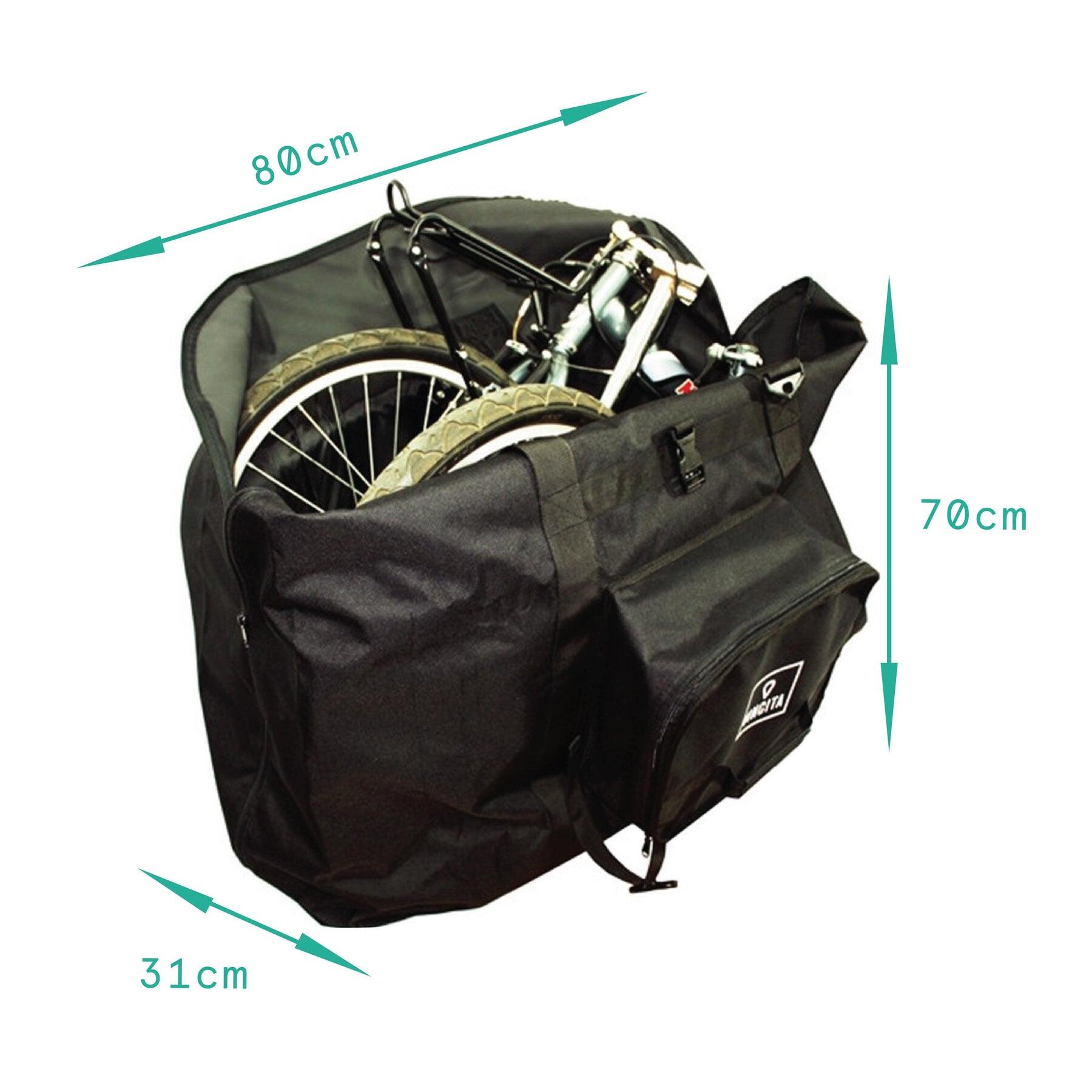Bolsa transporte bicicleta plegable. 5/5