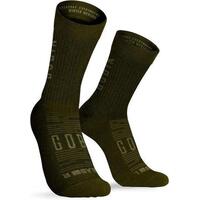 Chaussettes vélo hiver Winter Merino Army