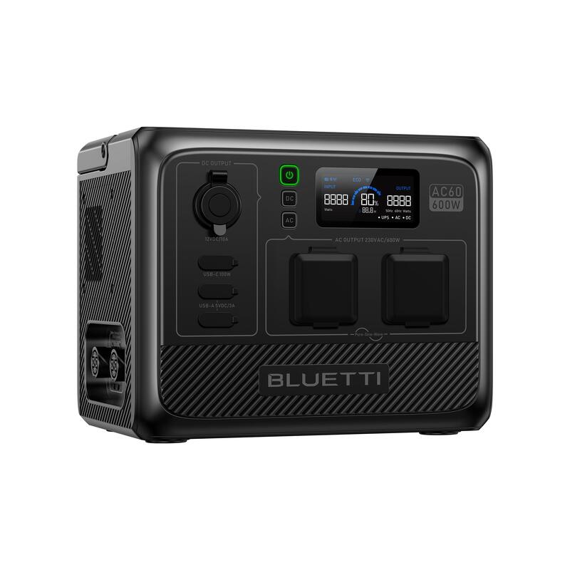 Station Électrique Portable BLUETTI AC60+B80,IP65 Générateur Solairepour Camping