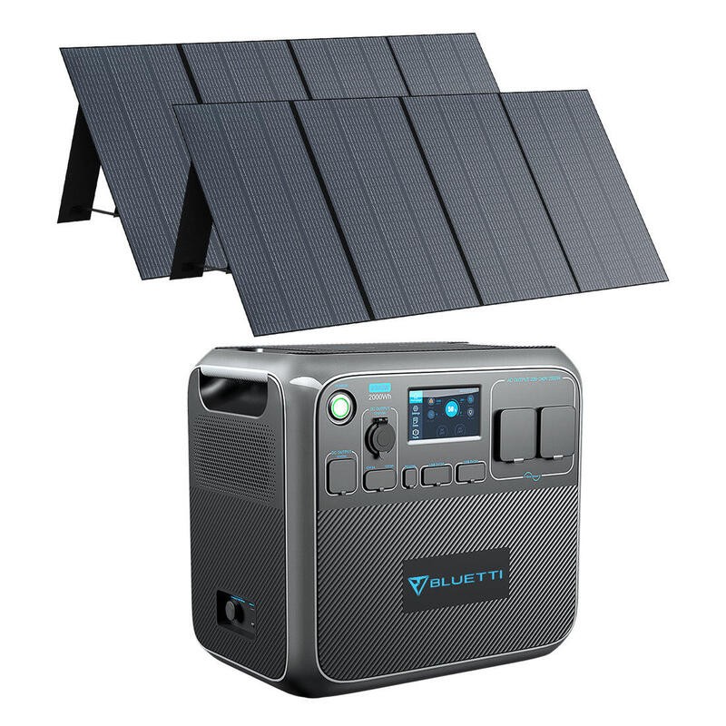Generatore Solare BLUETTI AC200P con 2*PV350 Pannelli Solari