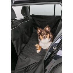 Funda asiento coche para perros Trixie, 1.45 × 1.60 cm, negra
