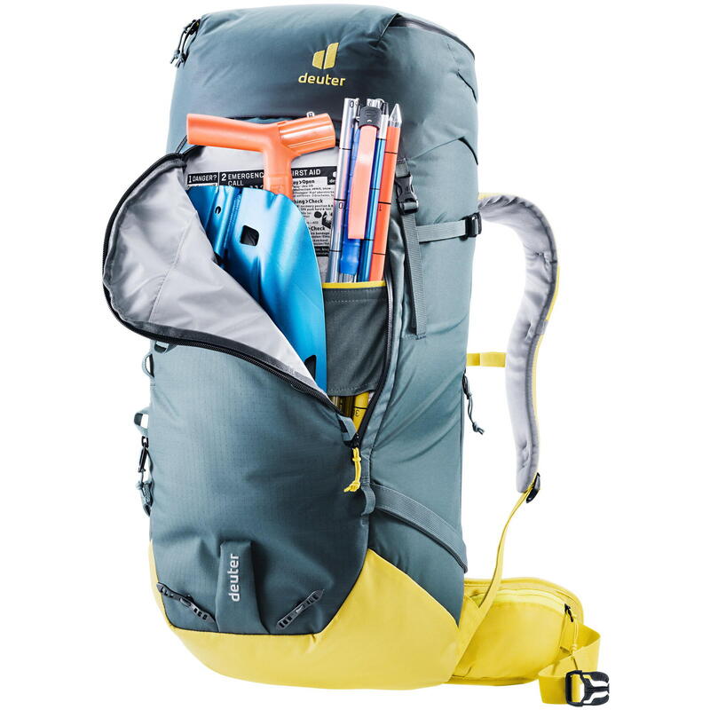 Freeride-Rucksack Freescape Pro 40+ teal-corn