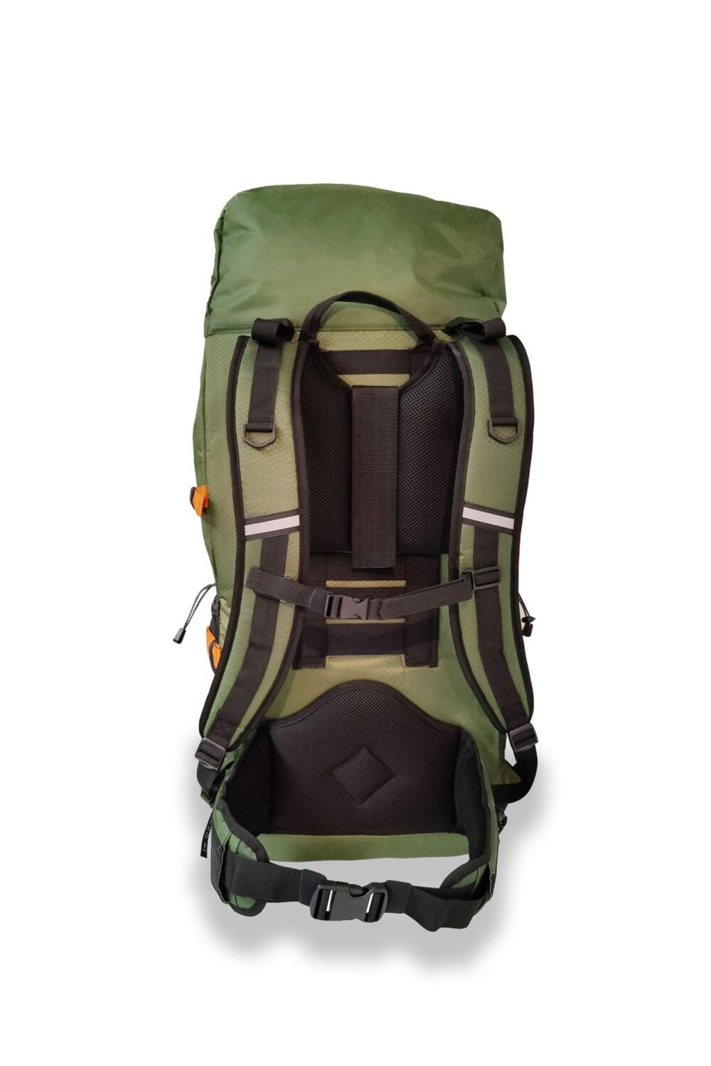 OLPRO 80L Rucksack Bag Green 3/5