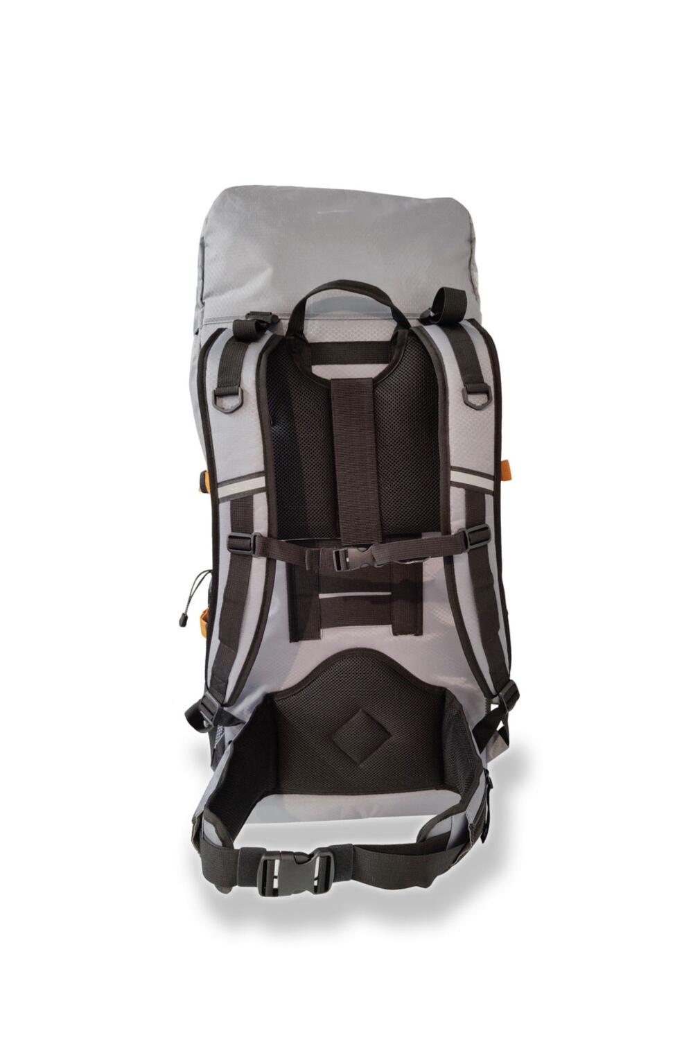 OLPRO 80L Rucksack Bag Grey 3/4