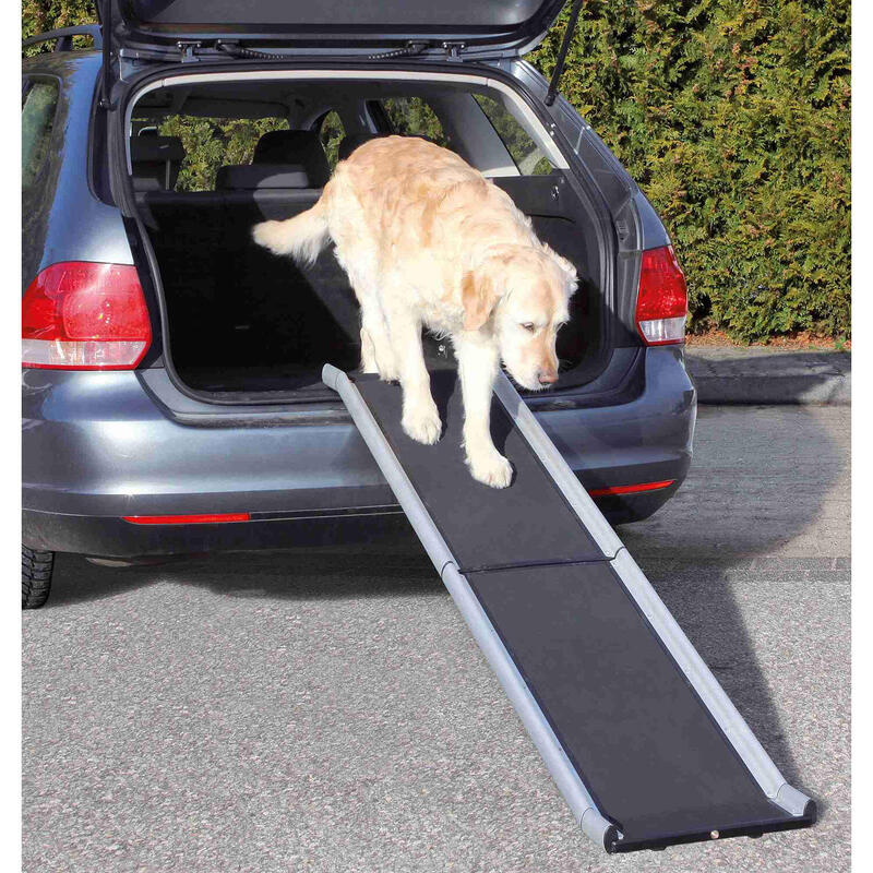 rampa de ayuda perros hasta 50 kg coche trixie petwalk perros senior