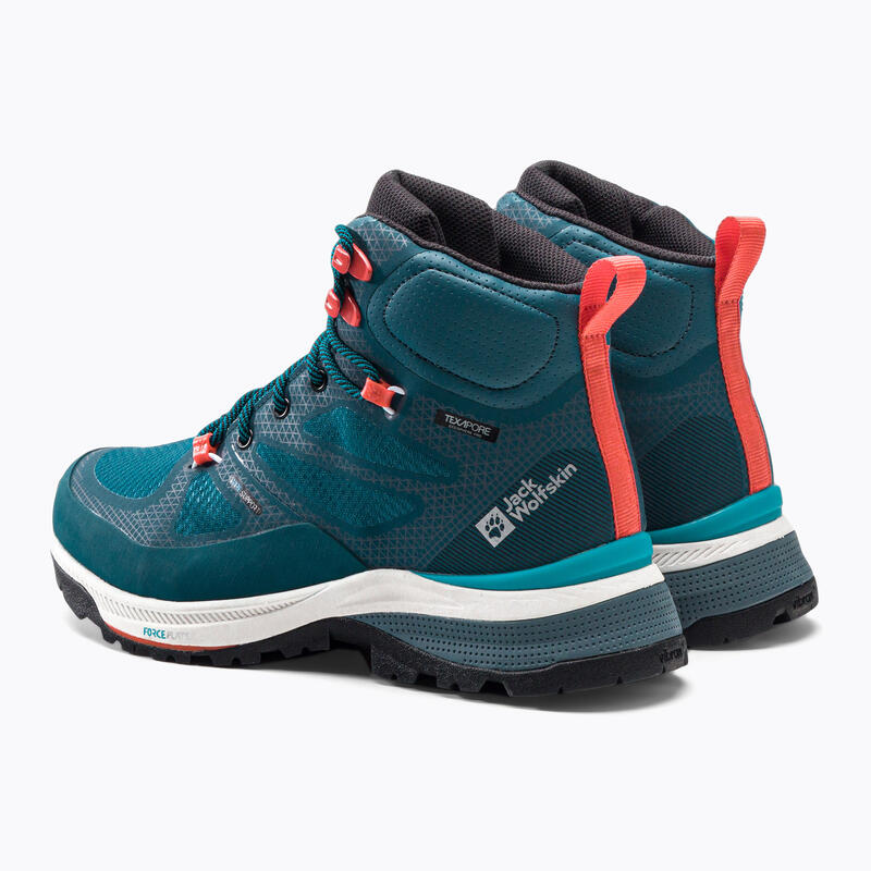 Bocanci de trekking pentru femei Jack Wolfskin Force Striker Texapore Mid