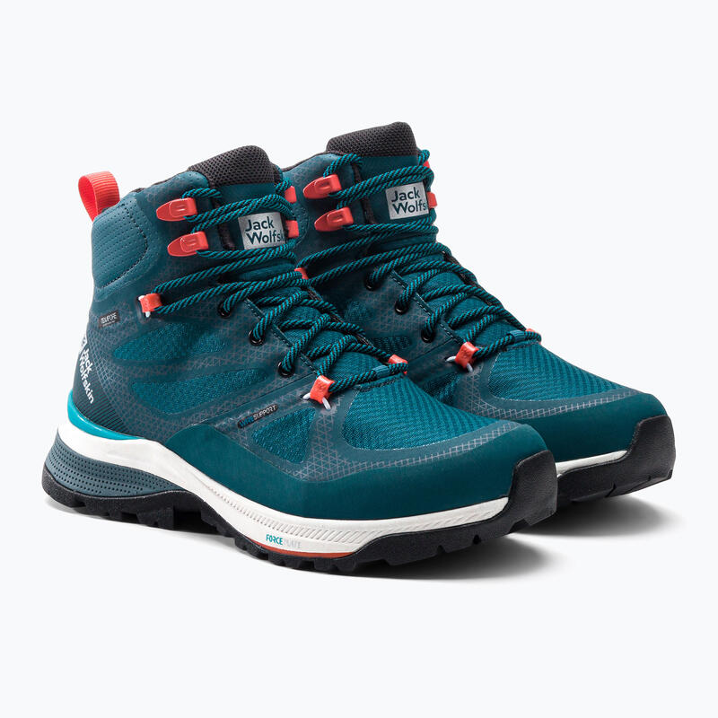 Bocanci de trekking pentru femei Jack Wolfskin Force Striker Texapore Mid