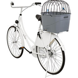 Cesta de Bicicleta para Portaequipajes Trixie Gris 36 × 47 × 46 cm