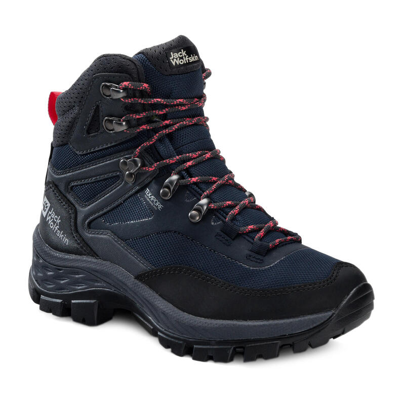 Bocanci de trekking pentru femei Jack Wolfskin Rebellion Guide Texapore Mid