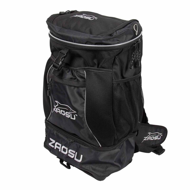 Triathlon-Rucksack Transition Bag mit Nassfach 45 Liter