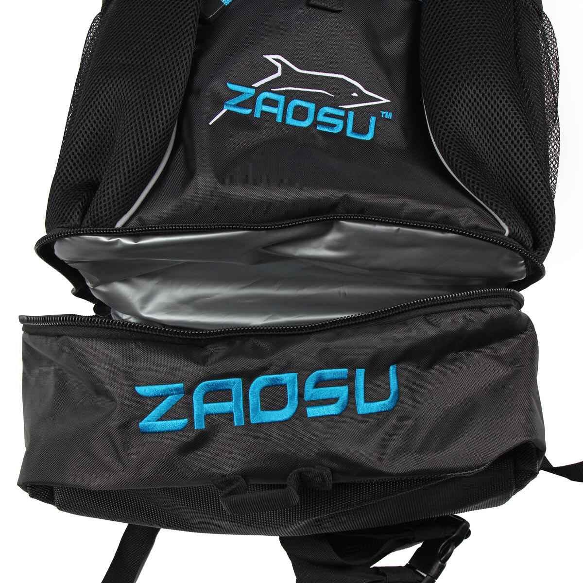Triathlon-Rucksack Transition Bag mit Nassfach 45 Liter 3/5