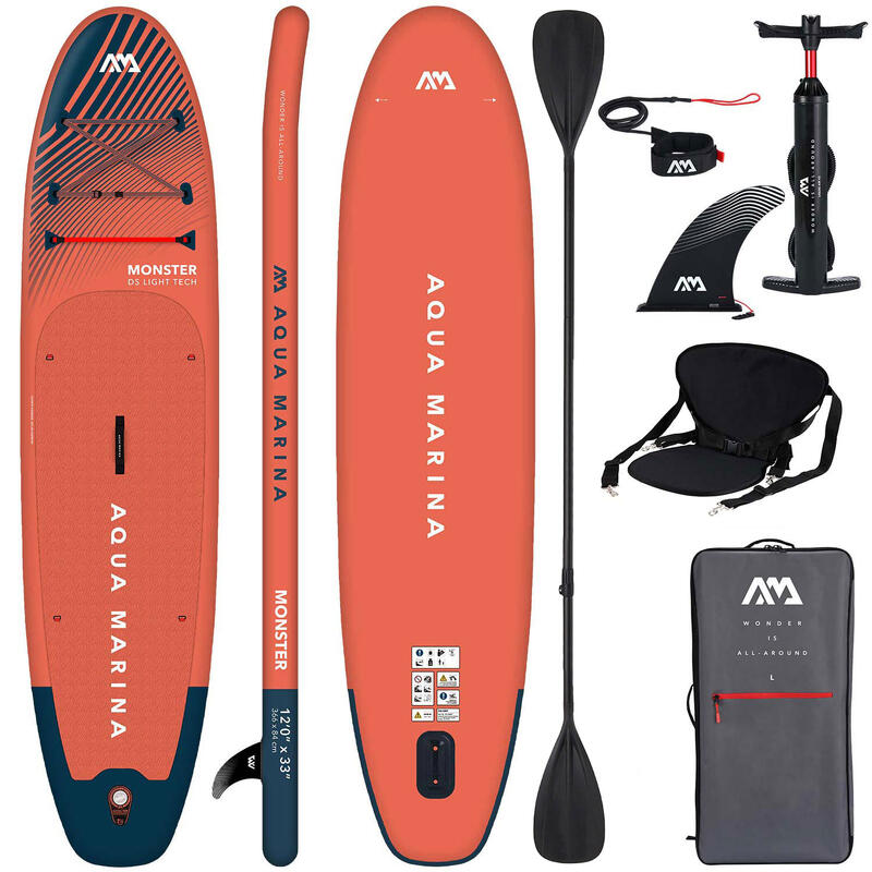 Aqua Marina Monster 12'0" SUP Brett BT-23MOP COMBO