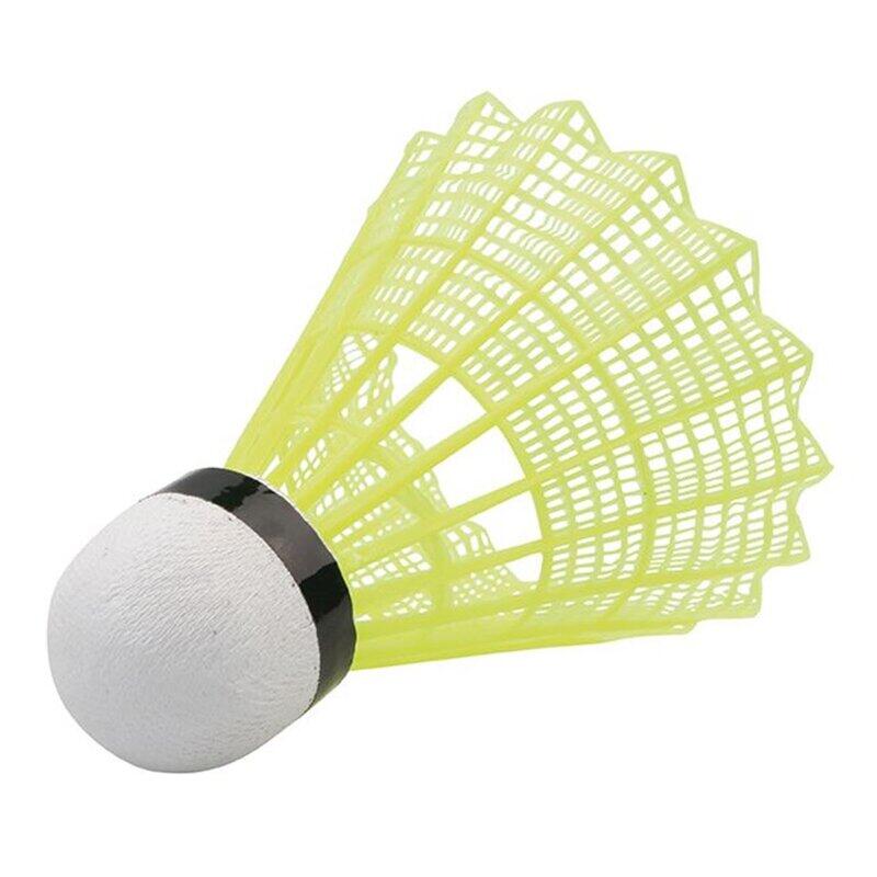 Sunflex 6 Badmintonbälle Hobby weiß & orange