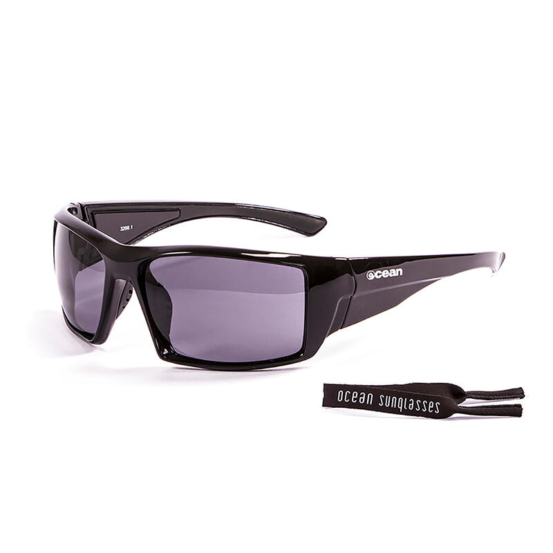 Lunette soleil flottantes sport nautiques OCEAN Aruba noir et fume