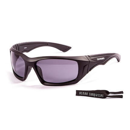 Lunette soleil flottantes sport nautiques OCEAN Antigua noir et fume