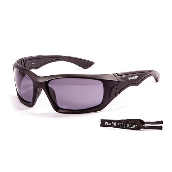 Lunette soleil flottantes sport nautiques OCEAN Antigua noir et fume