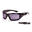 Lunette soleil flottantes sport nautiques OCEAN Antigua noir et fume