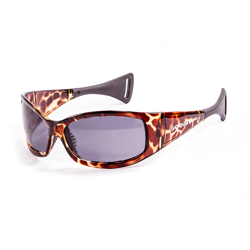 Lunette soleil flottantes sport nautiques OCEAN Mentaway marron et fume