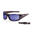 Lunette soleil flottantes sport nautiques OCEAN Bermuda noir et revo bleu