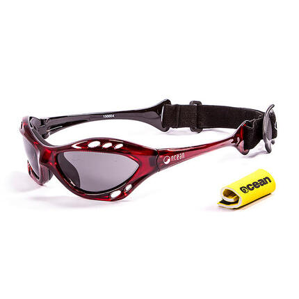 Lunette soleil flottantes sport nautiques OCEAN Cumbuco vert et fume