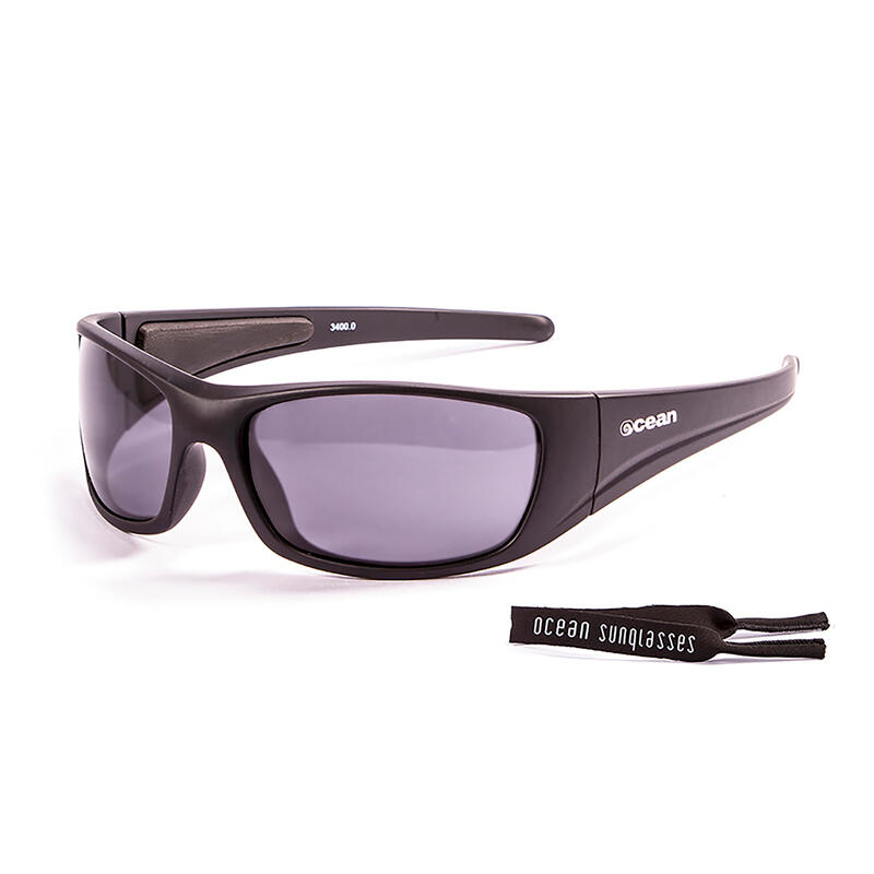 Lunette soleil flottantes sport nautiques OCEAN Bermuda noir et fume