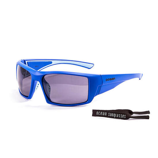 Lunette soleil flottantes sport nautiques OCEAN Aruba bleu et fume