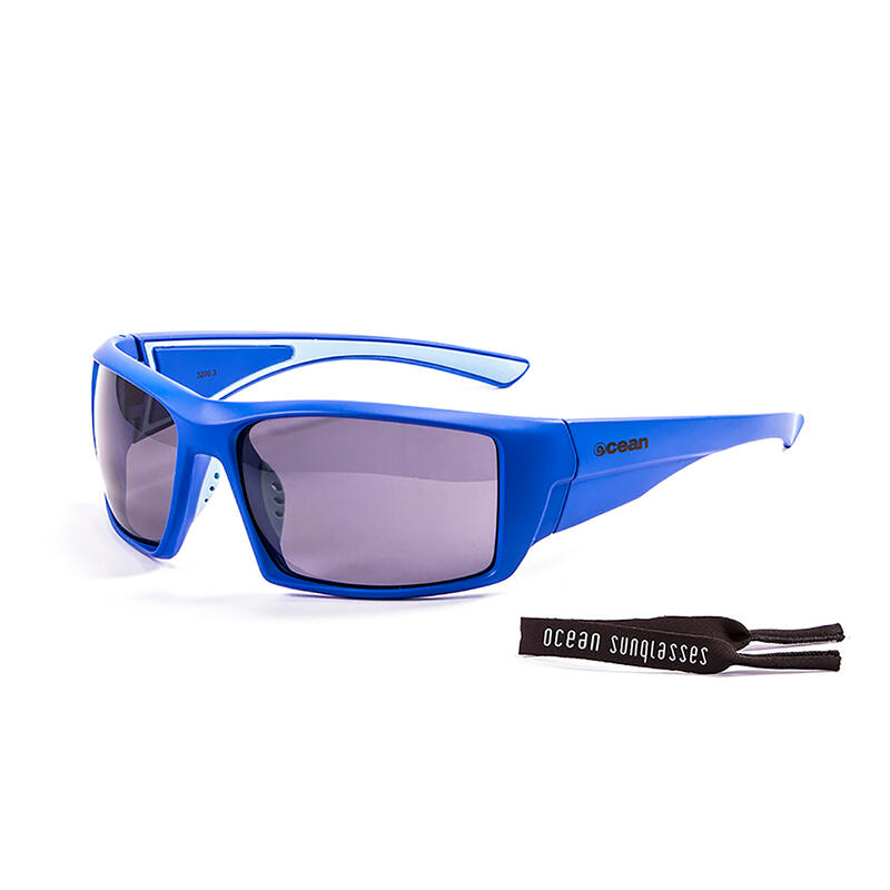 Lunette soleil flottantes sport nautiques OCEAN Aruba bleu et fume