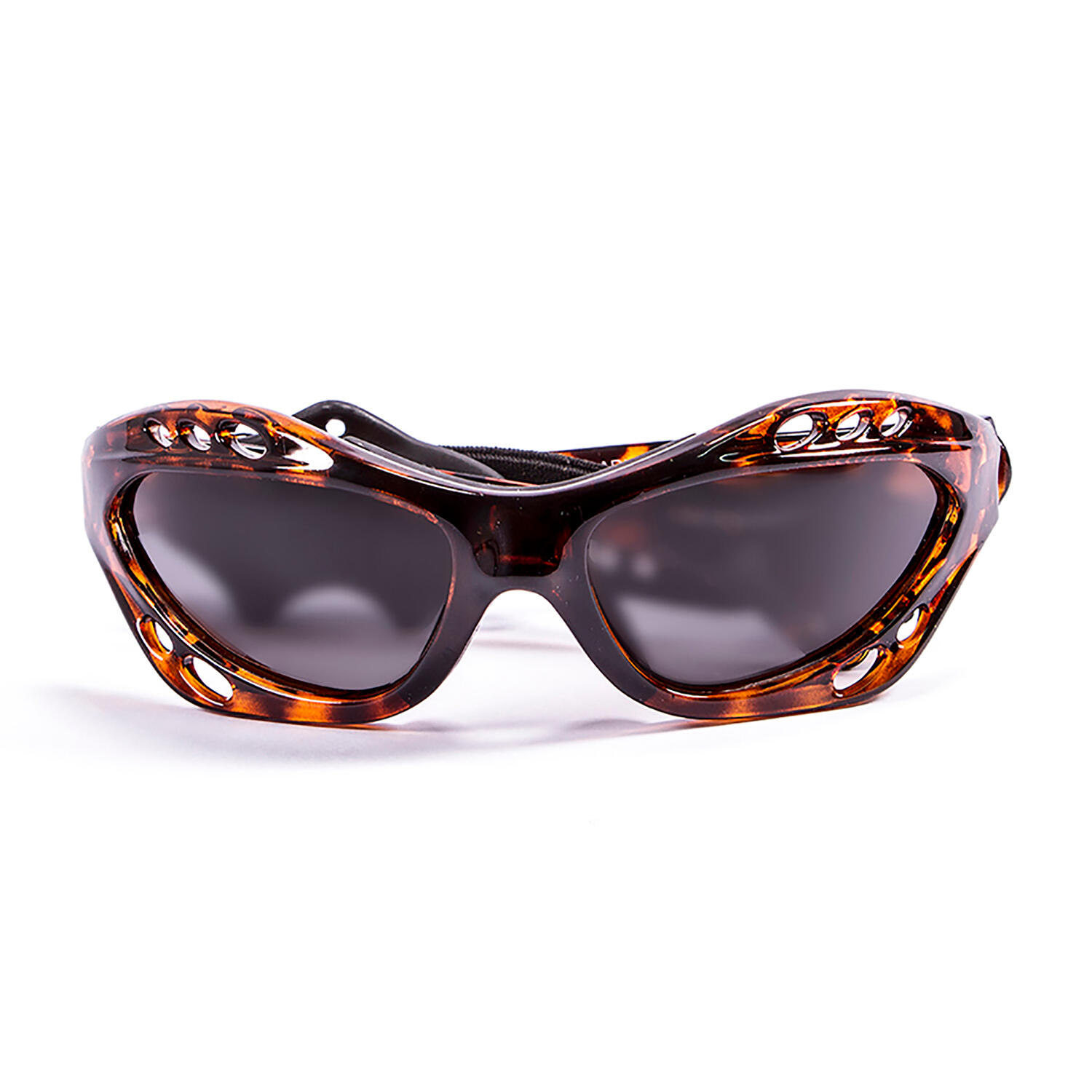 Lunette soleil flottantes sport nautiques OCEAN Cumbuco marron et fume 3/3