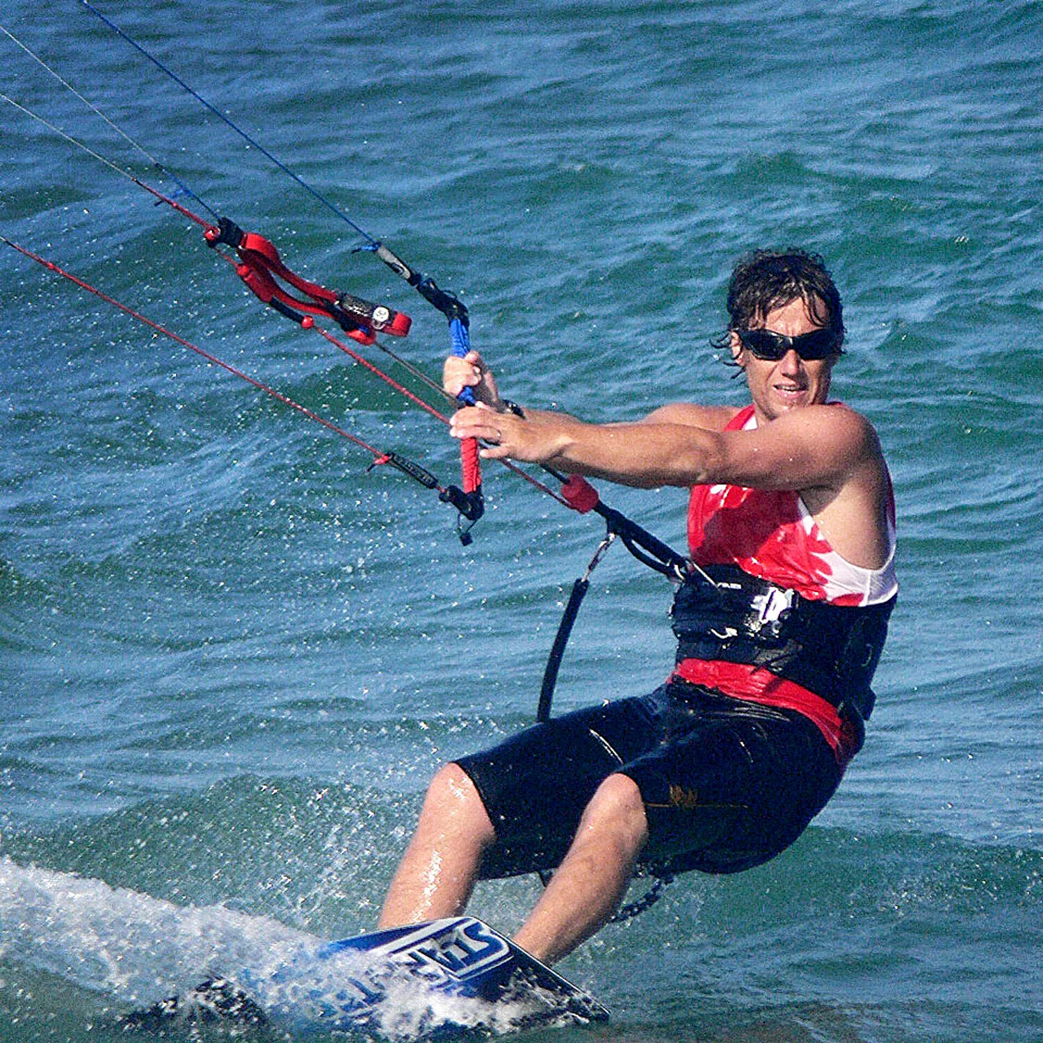 Lunette soleil flottantes sport nautiques OCEAN Cumbuco noir et fume 7/7