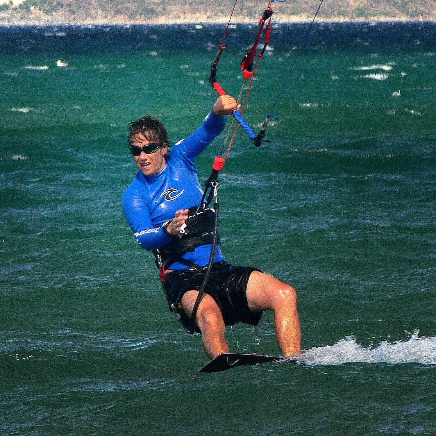 Lunette soleil flottantes sport nautiques OCEAN Cumbuco noir et fume 6/7