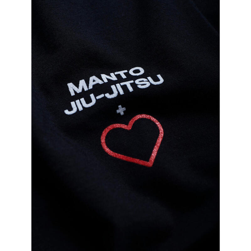T-shirt koszulka bawełniana MANTO WIFE czarny
