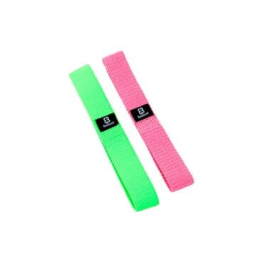 ToeBands FLEXVIT bandes résistance pieds sans latex rose/verte