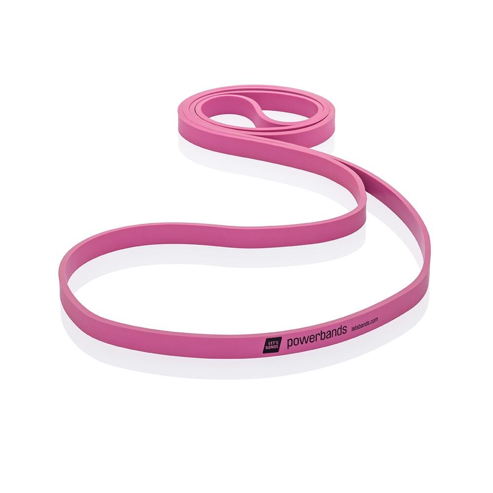 Powerbands MAX Lady rosa 100x1,5cm elastico resistenza leggera 3/6