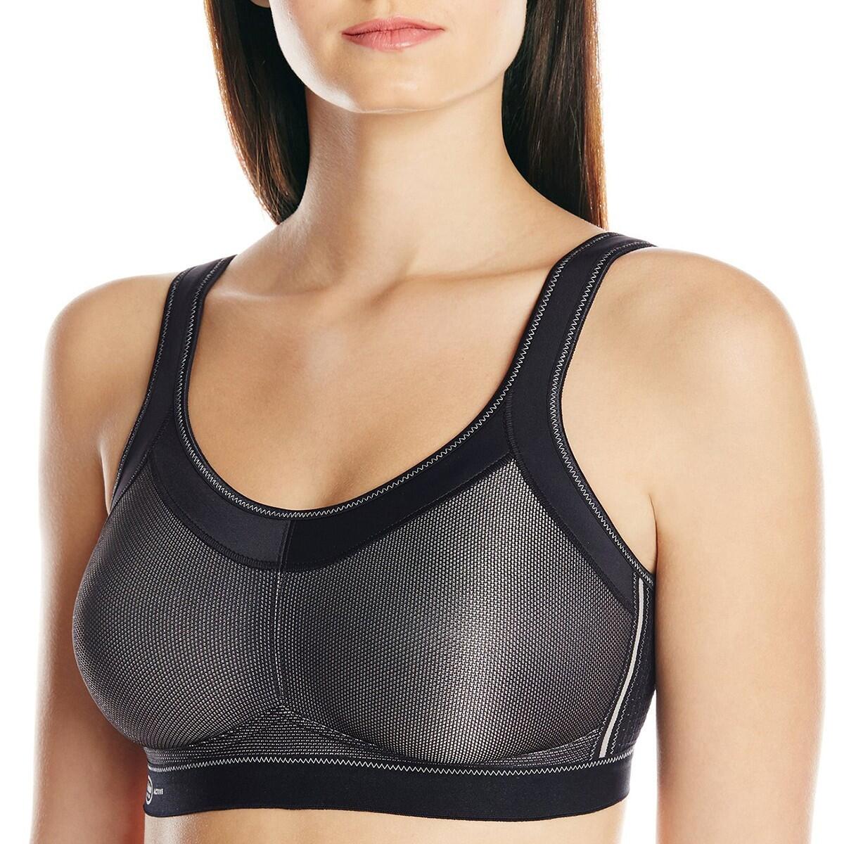 Anita Active - Soutien-gorge De Sport Préformé Sans Armatures Momentum - Soutien-gorge - Noir - Decathlon