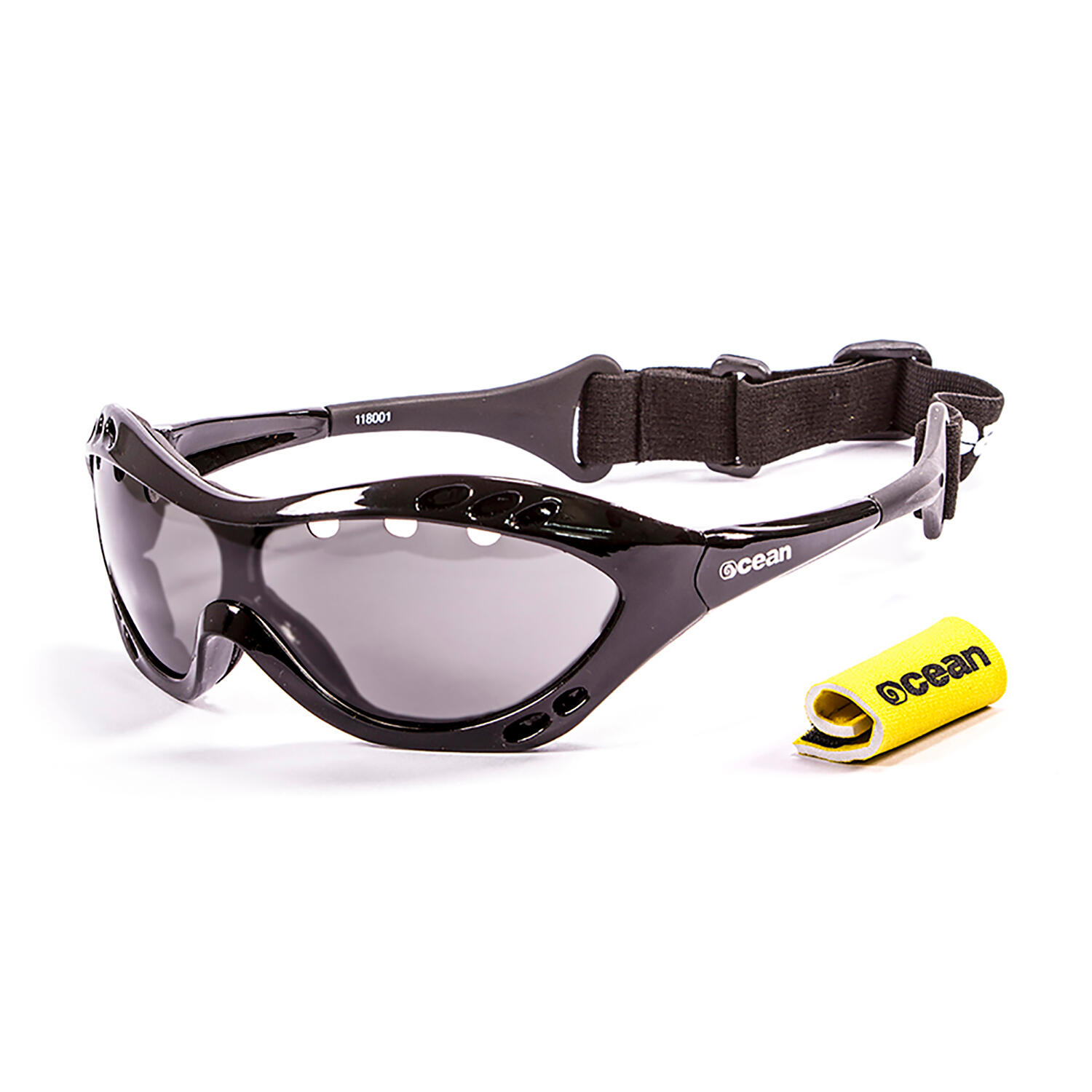 Ocean - Lunette Soleil Flottantes Sport Nautiques Ocean Costa Rica Noir Et Fume - Lunettes De Soleil - Noir - Taille Unique - Decathlon