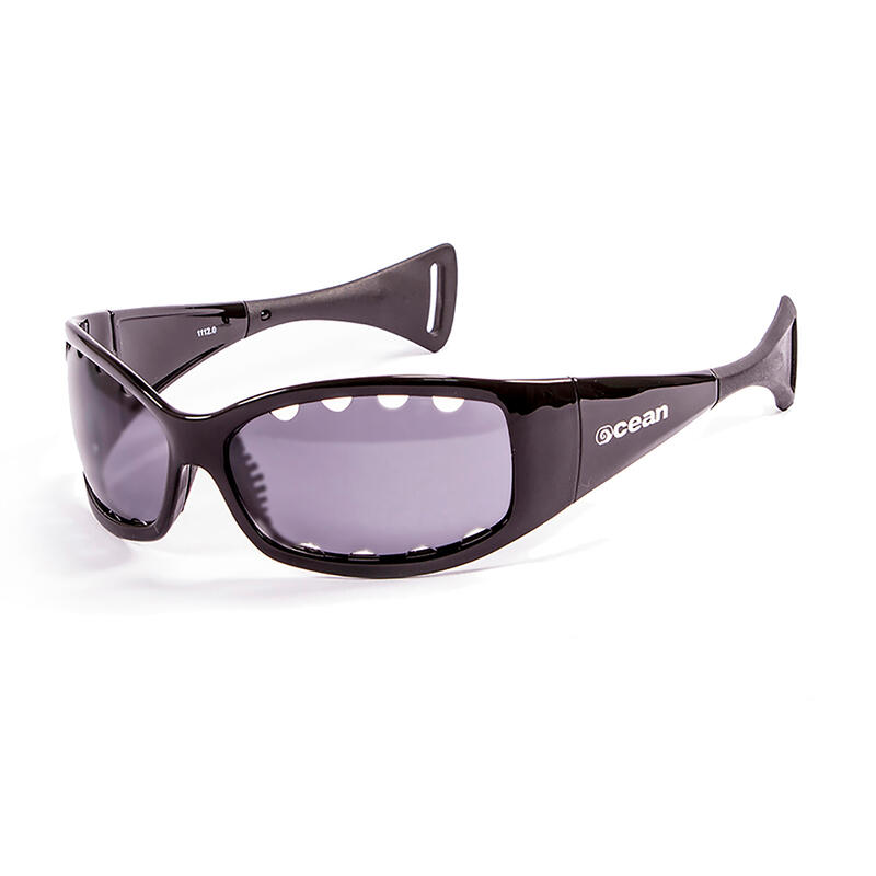 Lunette soleil flottantes sport nautiques OCEAN Fuerteventura noir et fume