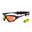 Lunette soleil flottantes sport nautiques OCEAN Australia noir et revo rouge