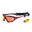 Lunette soleil flottantes sport nautiques OCEAN Australia rouge et revo rouge